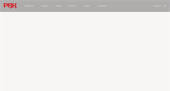 Desktop Screenshot of pbk.com